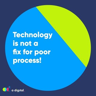 Technology is not a fix for poor process. Fix the process first then explore the tech that can support the operation of that process.