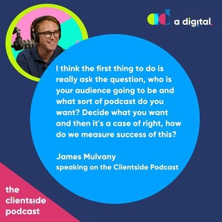 NEW PODCAST 🎤@aarmitage talks to podcasting expert and founder of radio.co James Mulvany about the many benefits that podcasting can bring to your business and how you can get started. Link in bio or search Spotify for 'The Clientside Podcast'.