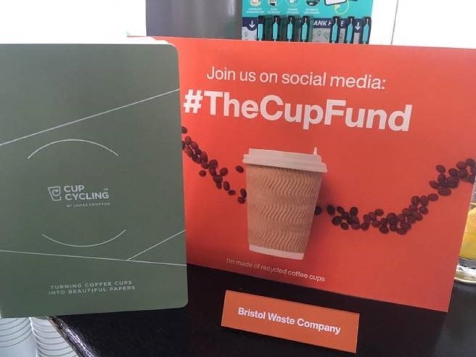 The cup fund photo notepad