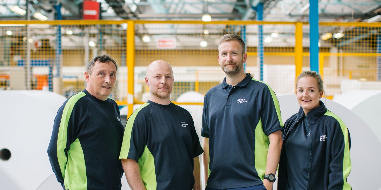 Careers at James Cropper banner