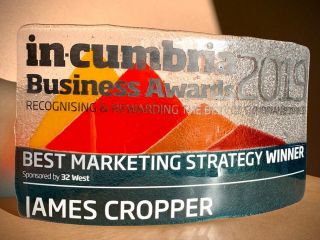 In Cumbria Marketing WINNER award Nov 2019