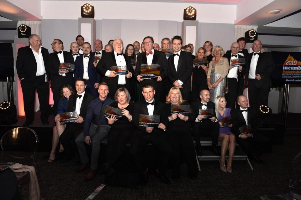 In Cumbria award Nov 2019 group