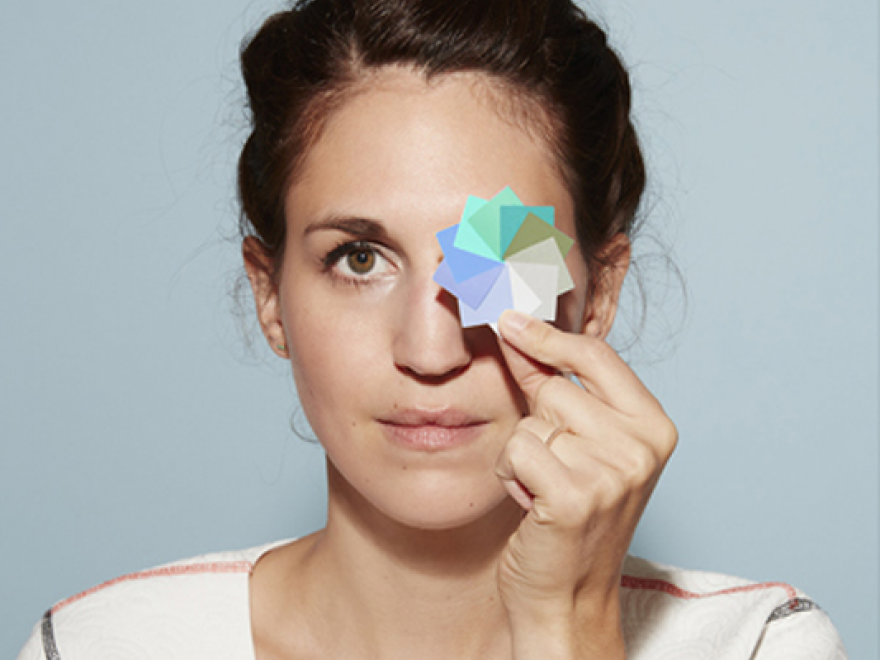 Lancome designer Maud Vantours