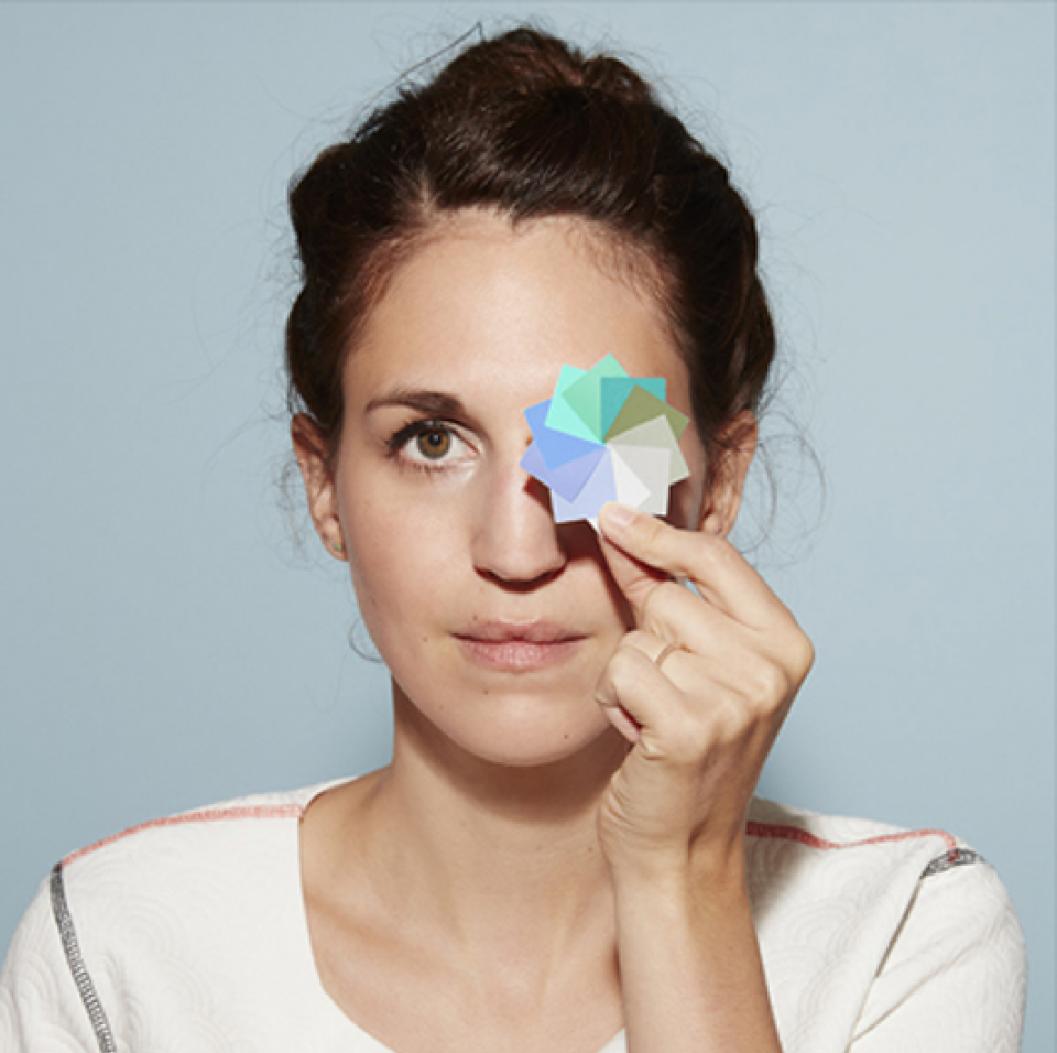 Lancome designer Maud Vantours