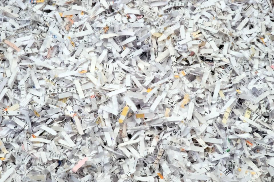 Shredded Paper