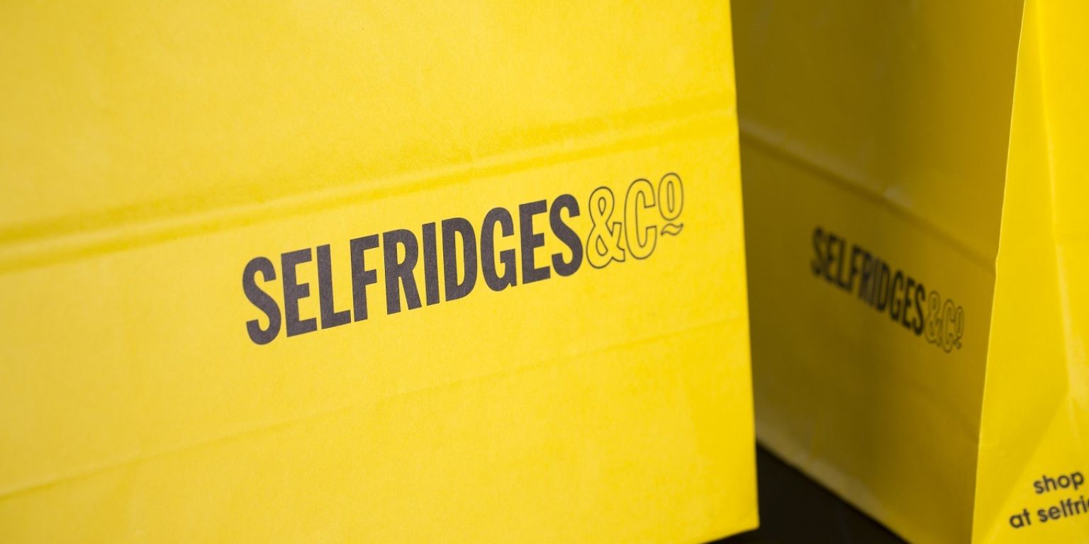 Selfridges Tailor Made paper bag