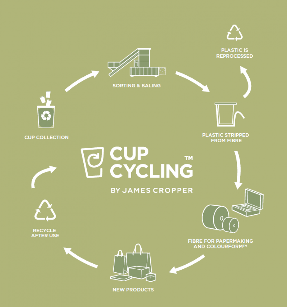 Cup Cycling Infographic