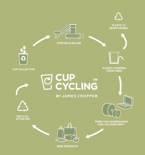 Cup Cycling Infographic