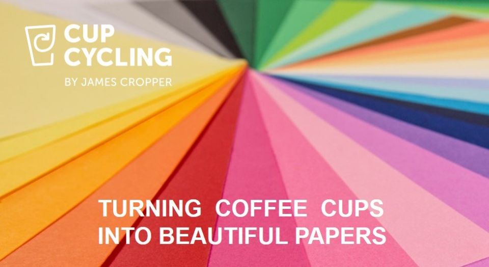 Turning Coffee Cups into Beautiful papers