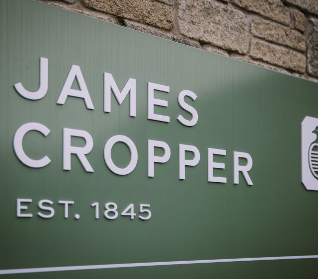 James Cropper sign
