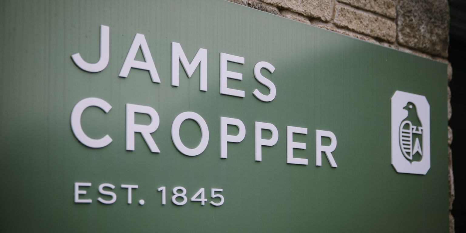 James Cropper sign