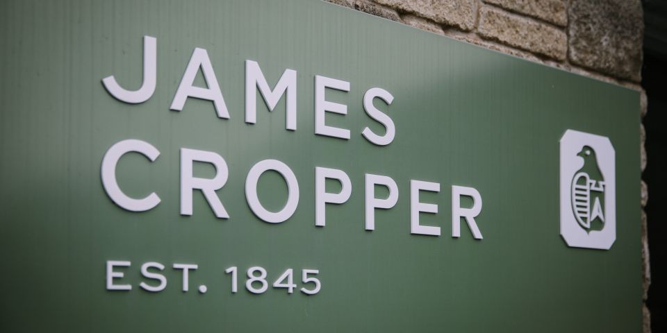 James Cropper sign