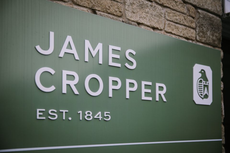 James Cropper sign