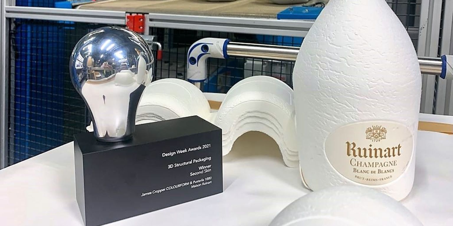 Design Week Colourform Winner James Cropper 2021 machine