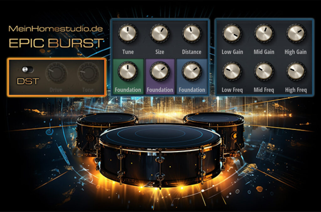 Epic Burst Cinematische Pauken & Trommeln für HALion Sonic 7