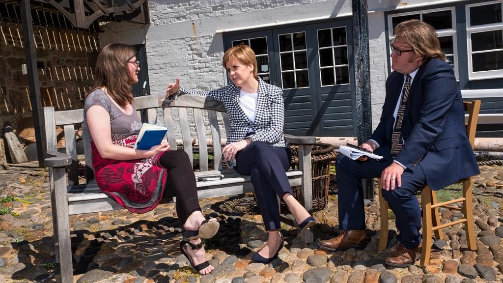 SNP could join 'progressive alternative' to Tories, says Nicola Sturgeon SNP could join 'progressive alternative' to Tories, says Nicola Sturgeon