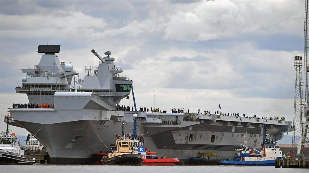 Britain's Big New Warship Still Runs Windows XP