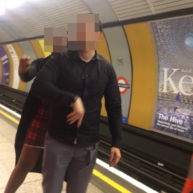 Man reportedly tries to pull off woman's hijab in United Kingdom subway Man reportedly tries to pull off woman's hijab in United Kingdom subway