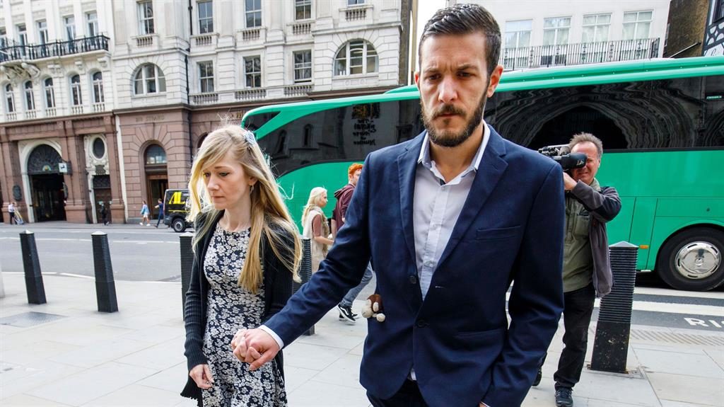 Parents of Charlie Chris Gard and partner Connie Yates
