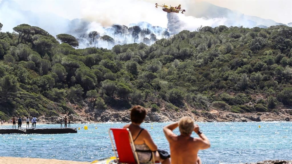 Over 12000 people evacuated in southern France as wildfires rage