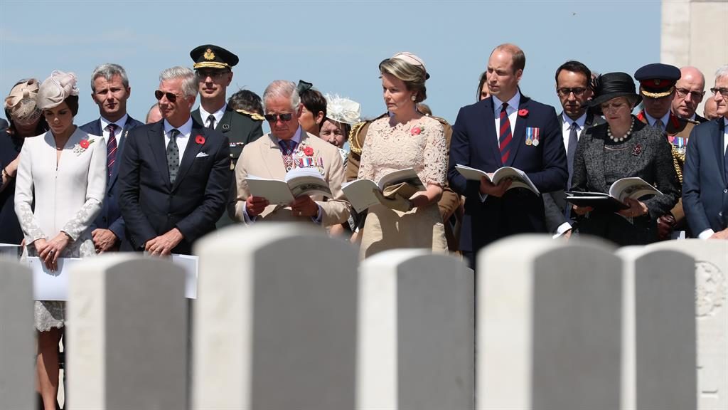 Wills and Kate mark 100 years since WWI battle of Passchendaele Wills and Kate mark 100 years since WWI battle of Passchendaele