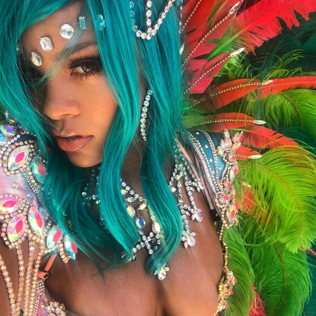 Rihanna Dons Revealing Outfit For Event In Barbados