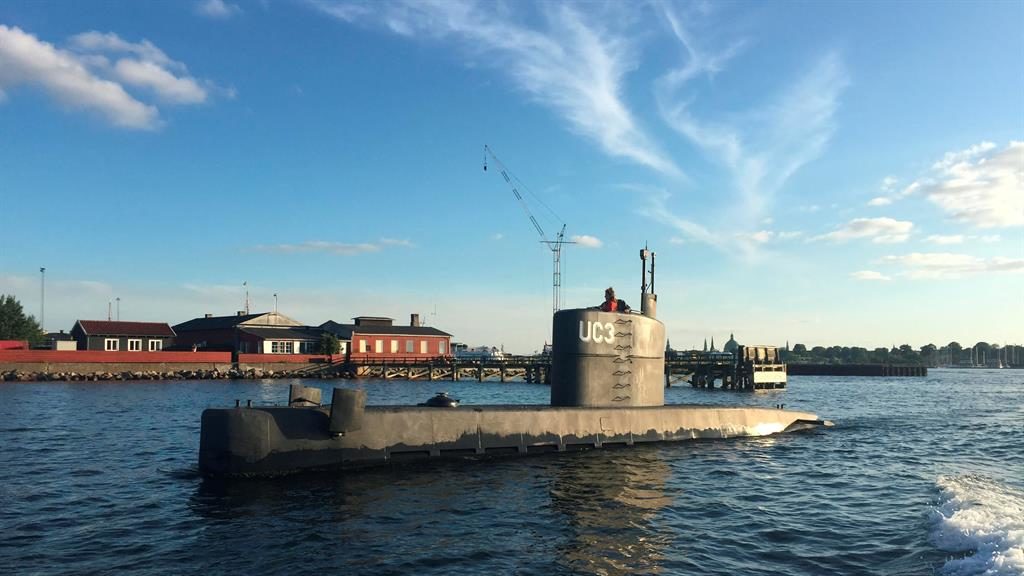 Last assignment
Kim Wall with Peter
Madsen aboard his
submarine PIC REUTERS