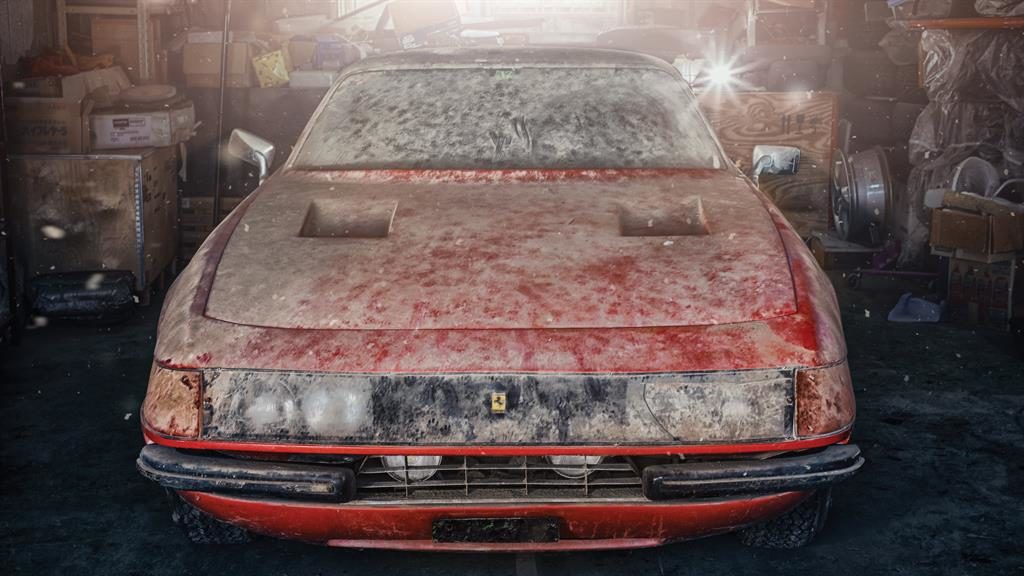 Filthy Rare Ferrari Found In A Barn Is Set To Fetch 1 5m Metro