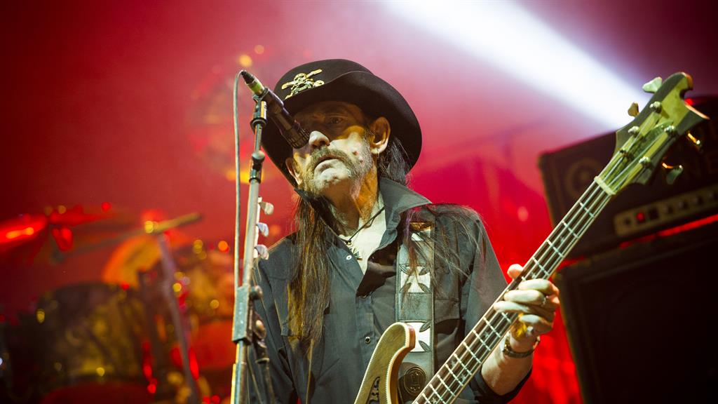 Growler: Metallist Lemmy during the living years (Picture: Rex)