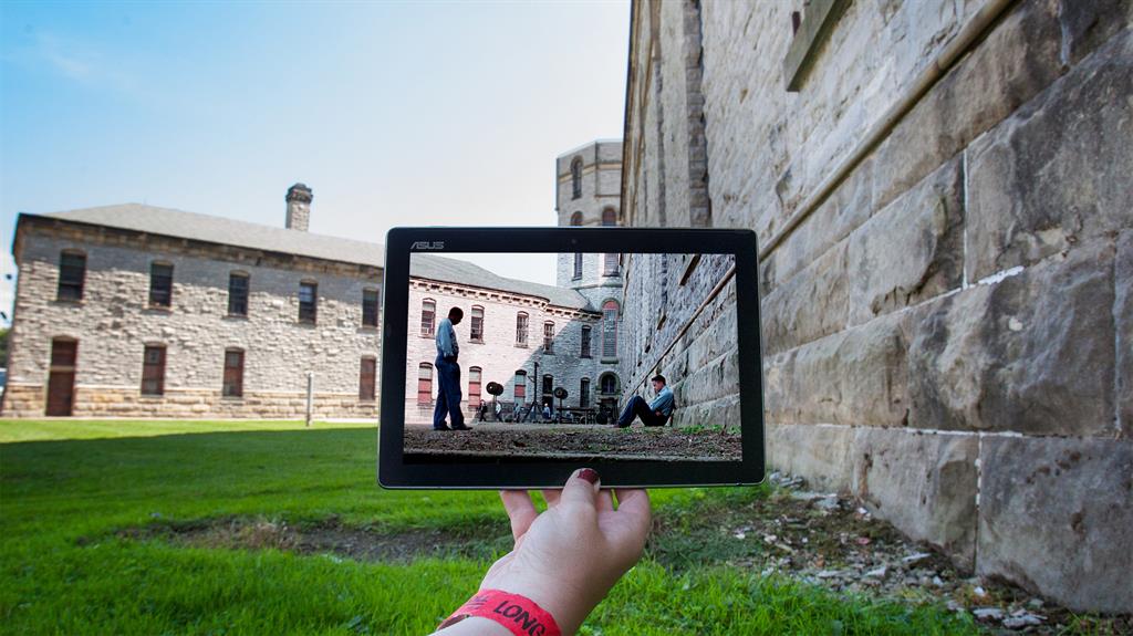 Prison break: The bloggers also found The Shawshank Redemption jail in Ohio, US