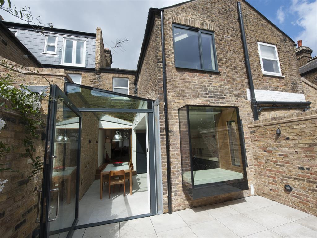 Baywatch: Sit in the modern bay window, right, and take in the view