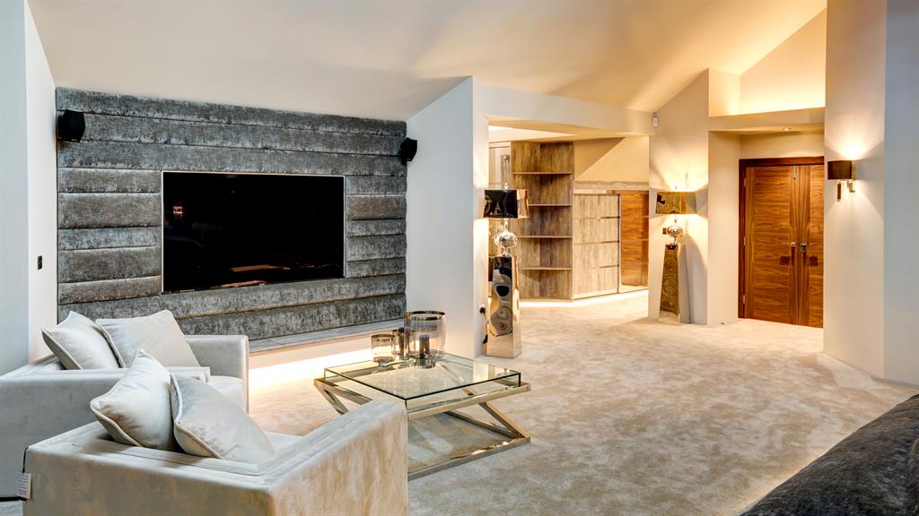 Making a splash: The house has an indoor pool