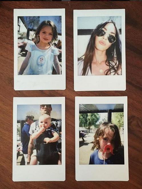 Freeze frames: Megan's photo booth snaps PICTURE: INSTAGRAM