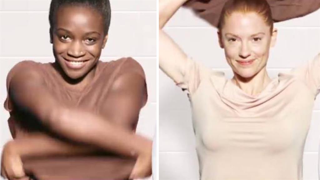 Apology: The Dove TV ad with a black woman replaced by a white woman