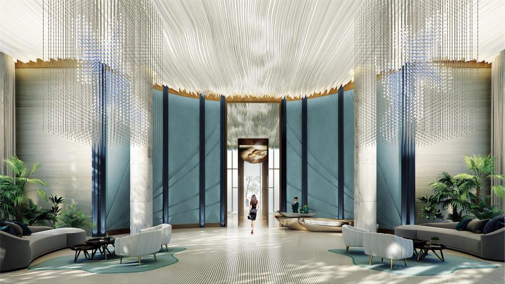 Height of luxury: Facilities include a 24-hour concierge and 1,290 bike racks