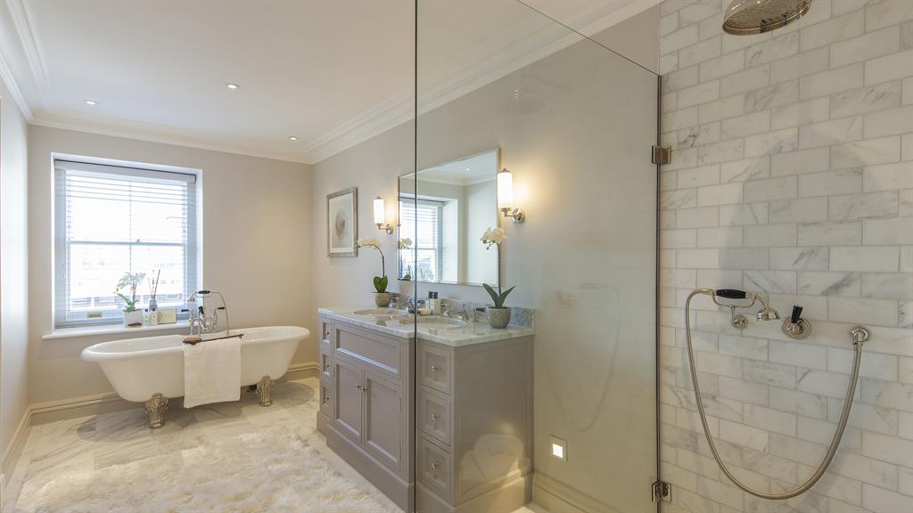 Plush: The bathrooms are all beautifully finished