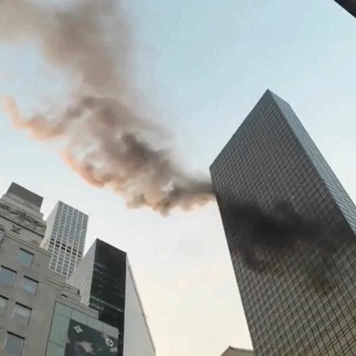 Firefighters Injured After Trump Tower Catches Fire