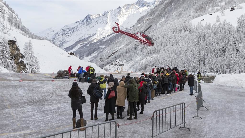 Switzerland's Zermatt ski resort cut off due to avalanche risk Switzerland's Zermatt ski resort cut off due to avalanche risk