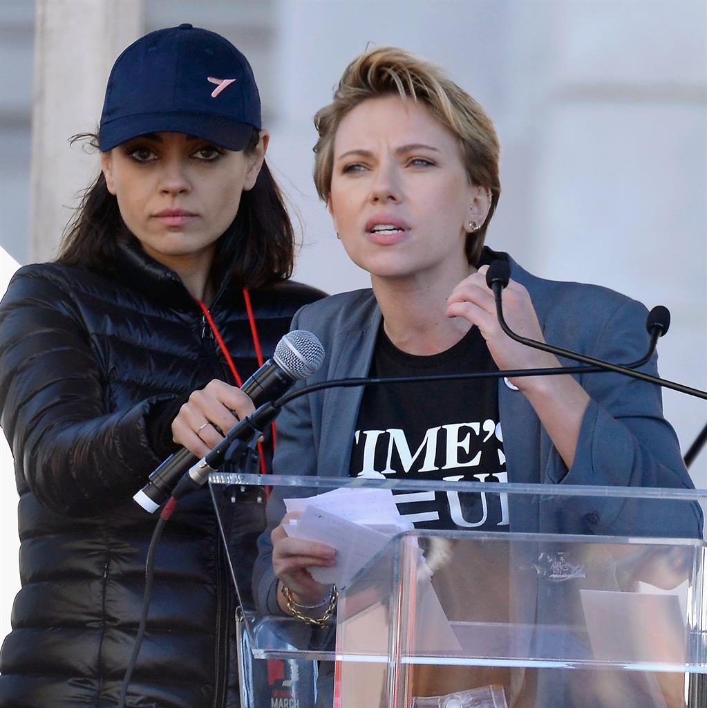 Scarlett Johansson calls out James Franco at LA Women's March Scarlett Johansson calls out James Franco at LA Women's March