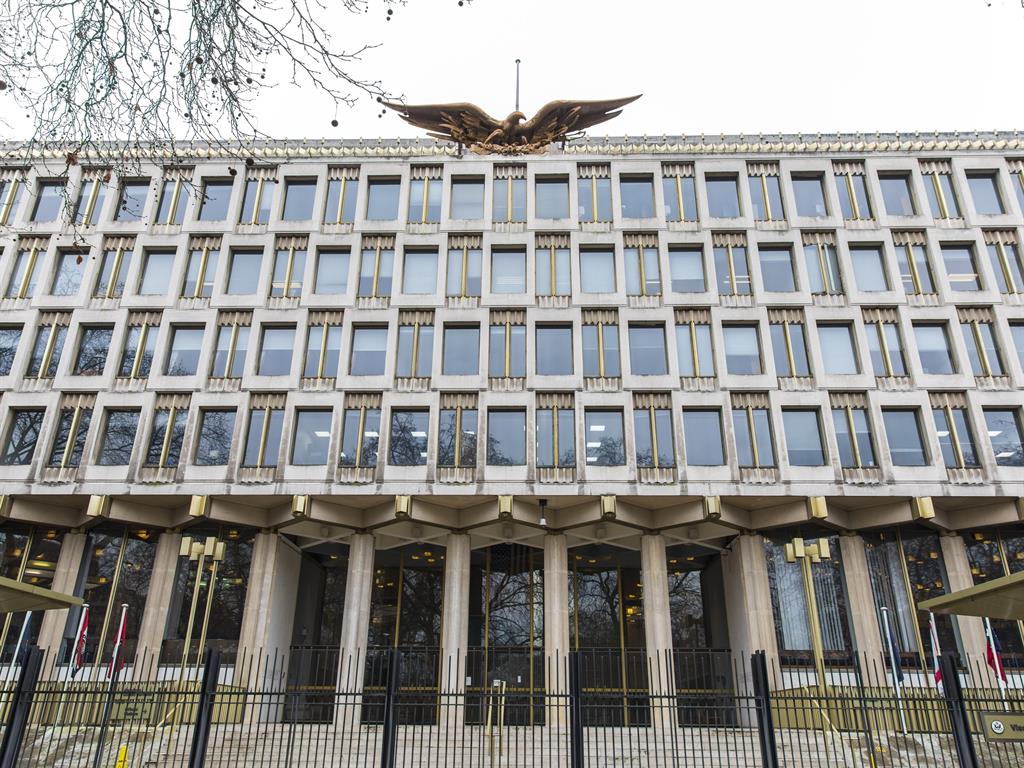 Out with the old: The US Embassy in Grosvenor Square