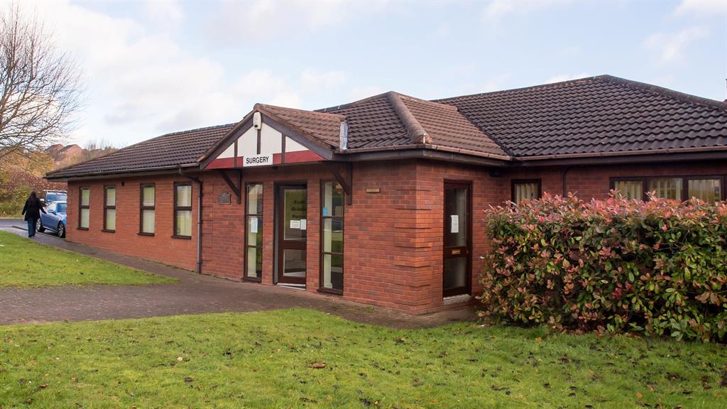 GP's HQ: Castle Meadows Surgery in Dudley, where Rathore was lead doctor PICTURE: SWNS