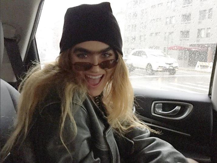 Unibrow: Sophia Hadjipanteli stopped plucking