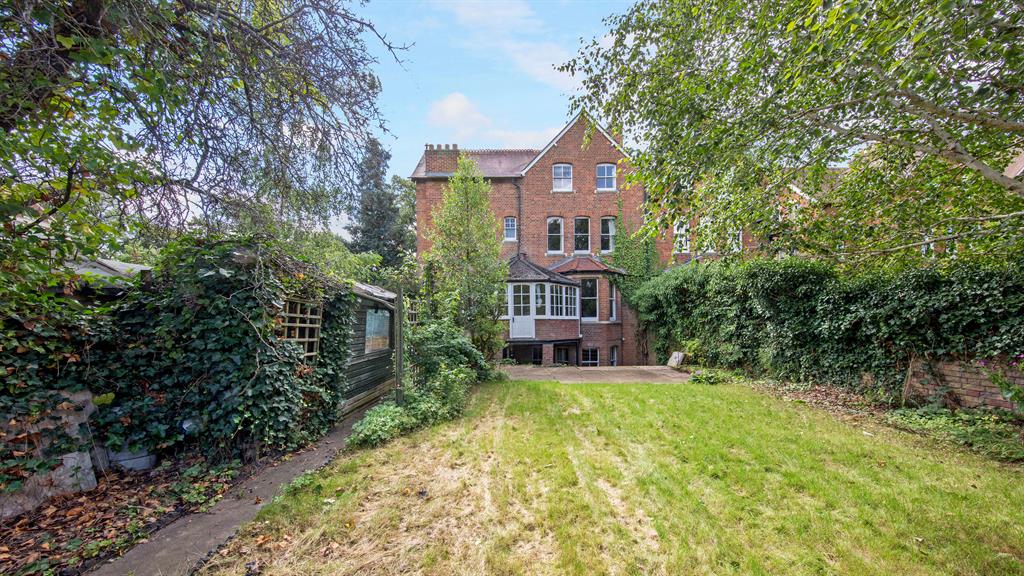 Desert-ed: The large property has four reception rooms and a blue plaque dedicated to its famous resident (below), but is not listed PICTURES: BBC/BLAKEWAY/SAVILLS/SWNS
