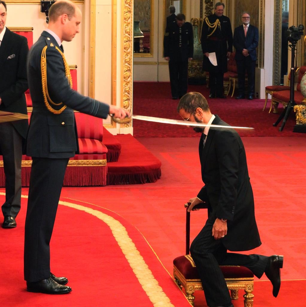 'It means a lot actually': Beatles drummer Ringo Starr receives knighthood