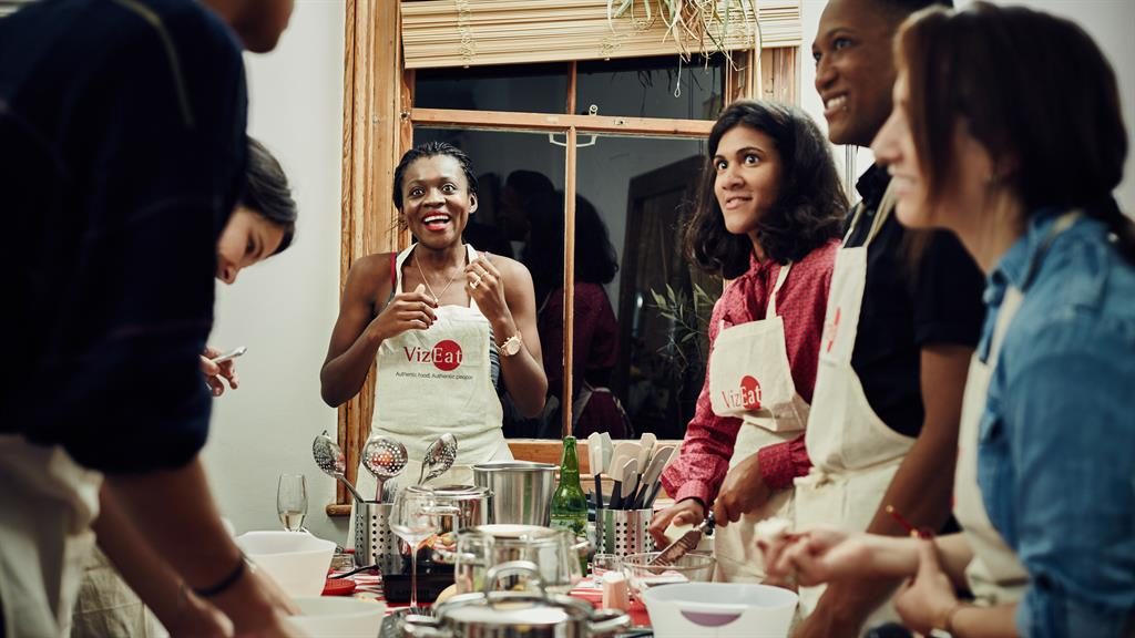 Family tradition: Carine Ottou passes on the Cameroon recipes that she learnt from her mother Family tradition: Carine Ottou passes on the Cameroon recipes that she learnt from her mother
