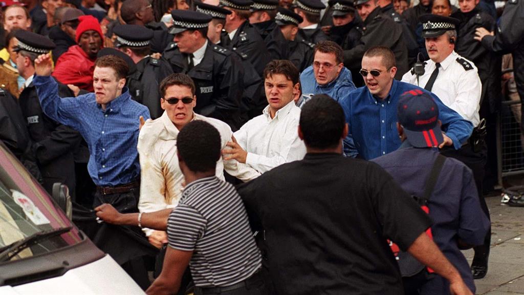 Uproar Five suspects leave 1998 inquiry into the murder of Stephen David Norris and Gary Dobson were convicted in 2012