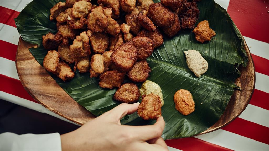 Bite-size delights: The banana puff puffs