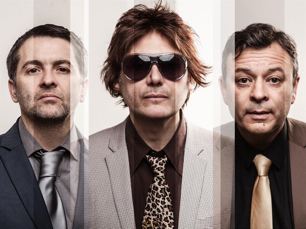 Soul searchers: From left: Sean Moore, Nicky Wire and James Dean