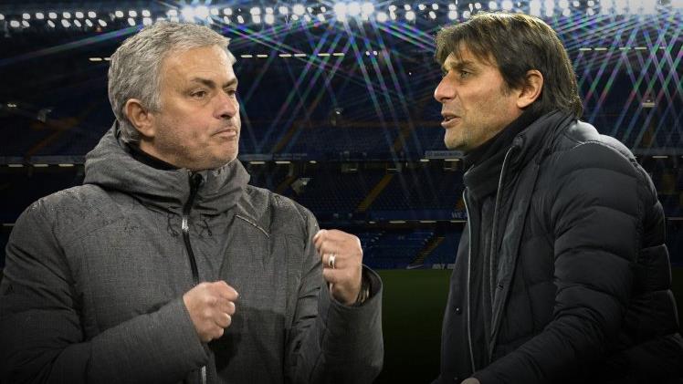 Rivals Jose Mourinho and Antonio Conte will go at it once again
