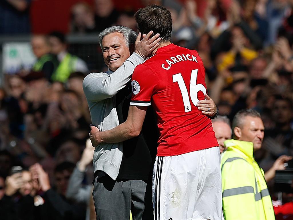 One of the best Carrick says he didn’t think twice about having the opportunity of working under Jose Mourhino